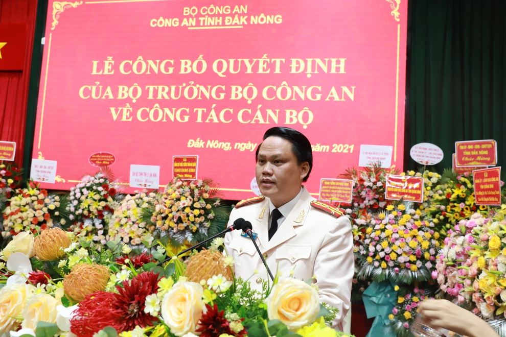 PGĐ Công an Quảng Bình được điều động làm Giám đốc Công an Đắk Nông - 1 PGĐ Công an Quảng Bình được điều động làm Giám đốc Công an Đắk Nông - 1
