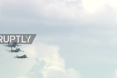 Mãn nhãn màn trình diễn của máy bay chiến đấu Nga T-50