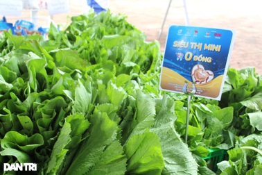 Người lao động nghèo phố núi ấm lòng với "Siêu thị mini 0 đồng"