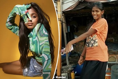 "Công chúa khu ổ chuột" gây sốt trong làng mẫu