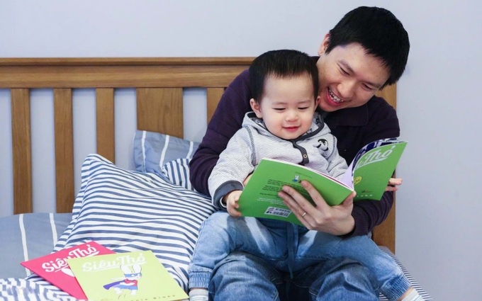 Đọc sách cùng con – Thói quen mỗi gia đình cần xây dựng. Ảnh minh họa