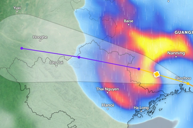 Bão Talim dần suy yếu, miền Bắc đề phòng mưa lớn sau bão