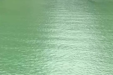 Nhóm khách Tây tắm sông ở Hà Giang khi nhiệt độ hạ hơn 10 độ C