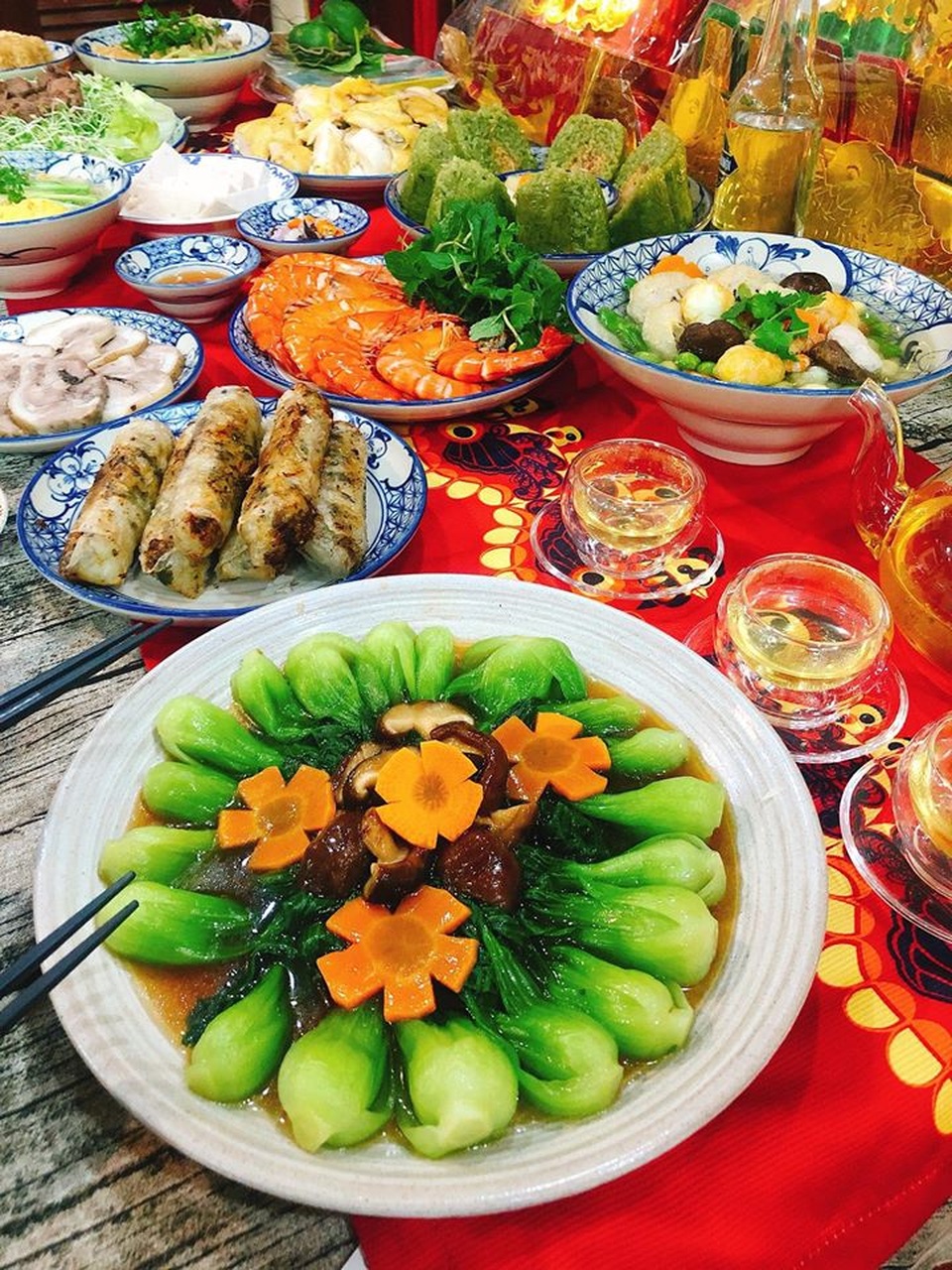 Hội chị em khoe ảnh mâm cúng ông Công ông Táo vừa chuẩn vừa đẹp - 3 Hội chị em khoe ảnh mâm cúng ông Công ông Táo vừa chuẩn vừa đẹp - 3