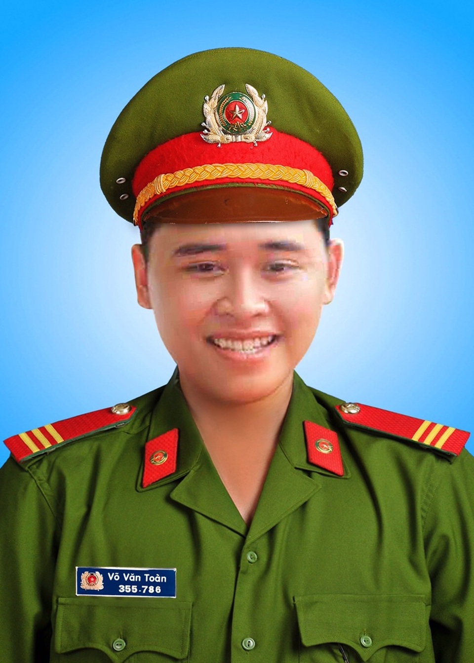 Trao huy hiệu “Tuổi trẻ dũng cảm” đến chiến sĩ hy sinh khi làm nhiệm vụ - 1 Trao huy hiệu “Tuổi trẻ dũng cảm” đến chiến sĩ hy sinh khi làm nhiệm vụ - 1