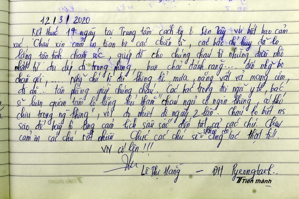 Lưu bút Covid-19: “Tổ quốc là nơi không bao giờ bỏ rơi chúng ta!” - 8 Lưu bút Covid-19: “Tổ quốc là nơi không bao giờ bỏ rơi chúng ta!” - 8
