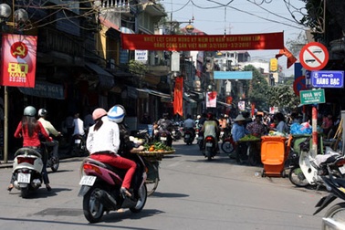 Hà Nội phân loại đường phố để thu thuế đất