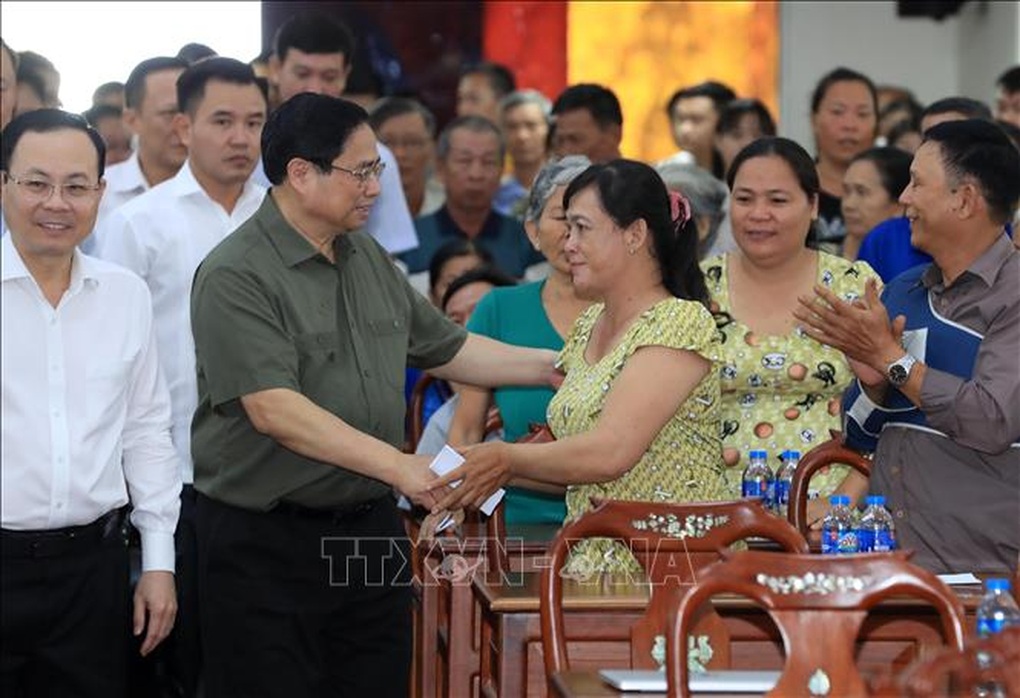 Thủ tướng Phạm Minh Chính thăm, tặng quà, chúc Tết tại Cần Thơ - 2 Thủ tướng Phạm Minh Chính thăm, tặng quà, chúc Tết tại Cần Thơ - 2