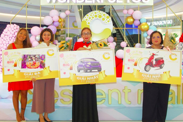 Mừng sinh nhật lần thứ 7, Crescent Mall  trao thưởng loạt quà tặng hấp dẫn cho khách hàng