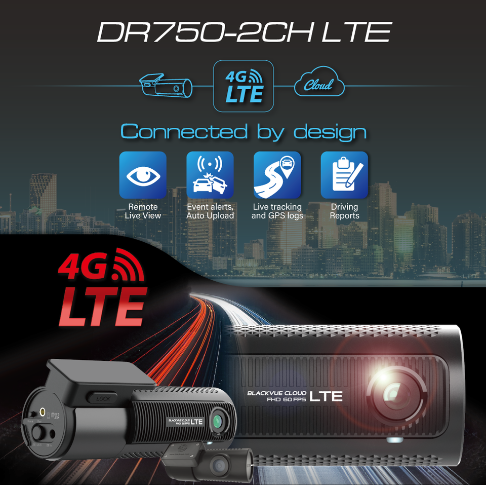 Camera hành trình Blackvue DR750-2CH LTE bom tấn trình làng, cấu hình cực khủng - 4 Camera hành trình Blackvue DR750-2CH LTE bom tấn trình làng, cấu hình cực khủng - 4