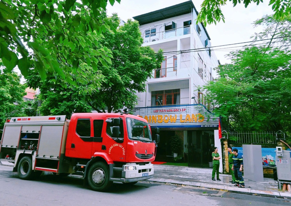 Cháy bếp ăn lớp mầm non ở Phú Thọ - 1 Cháy bếp ăn lớp mầm non ở Phú Thọ - 1