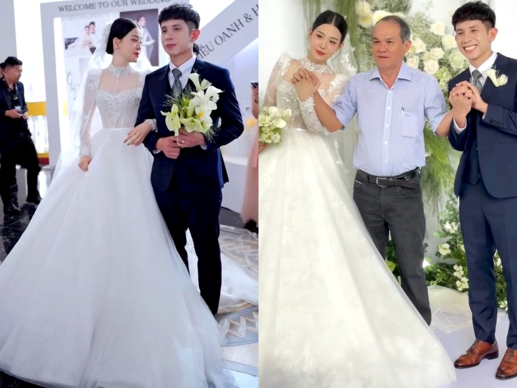 Bầu Đức đến chúc mừng cầu thủ Hồng Duy cưới vợ thạc sĩ xinh đẹp - 1 Bầu Đức đến chúc mừng cầu thủ Hồng Duy cưới vợ thạc sĩ xinh đẹp - 1