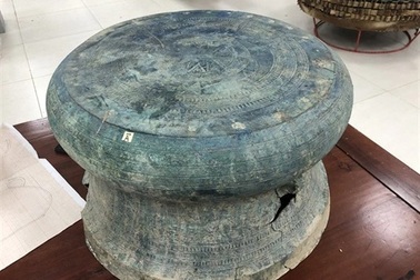 Lào Cai:  Trống đồng Gia Phú ngàn năm tuổi được công nhận bảo vật quốc gia