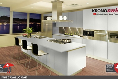 Chọn sàn gỗ công nghiệp cho nhà thêm sang