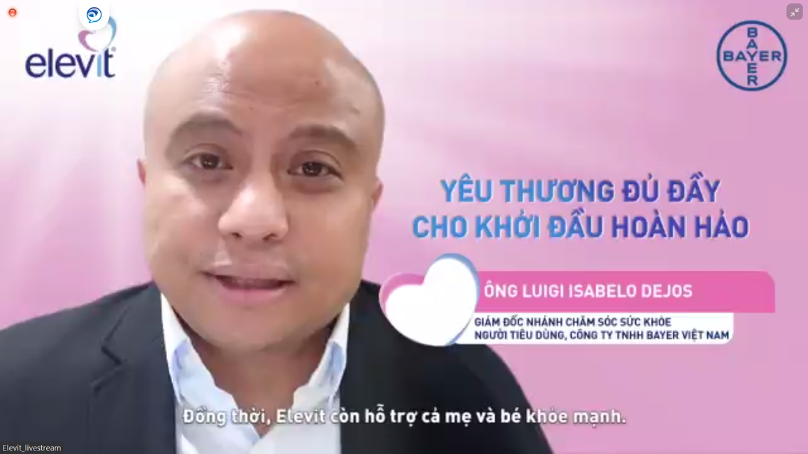 Vitamin tổng hợp Elevit cho thai kỳ ra mắt tại Việt Nam - 2 Vitamin tổng hợp Elevit cho thai kỳ ra mắt tại Việt Nam - 2