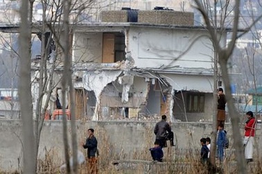 Pakistan phá huỷ dinh thự của Osama bin Laden 