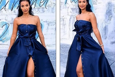 MC đài BBC Maya Jama khoe chân nuột nà