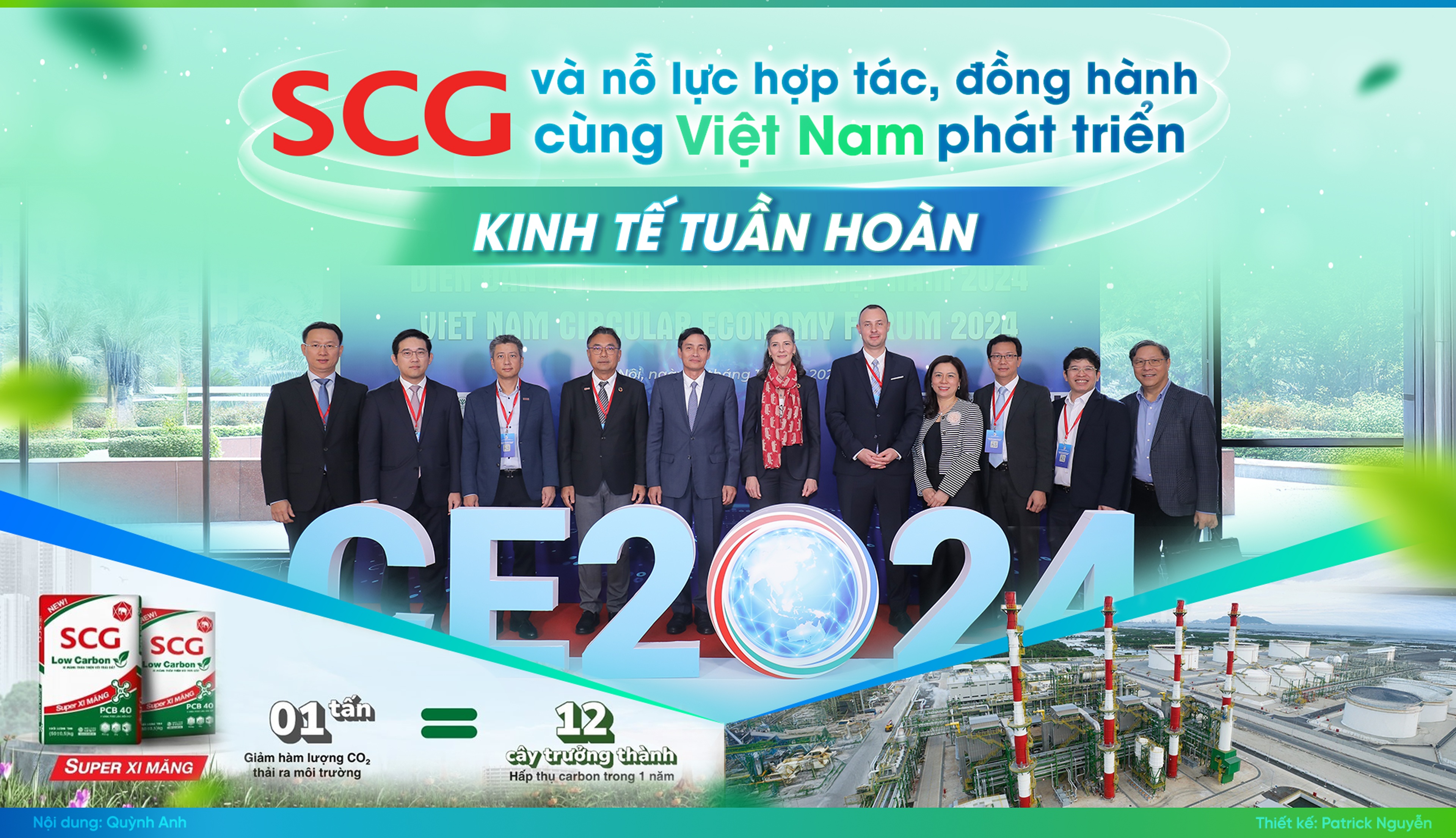 SCG và nỗ lực hợp tác, đồng hành cùng Việt Nam phát triển kinh tế tuần hoàn