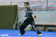 Dương Thúy Vi cùng wushu Việt Nam tích cực tập luyện hướng tới SEA Games 33