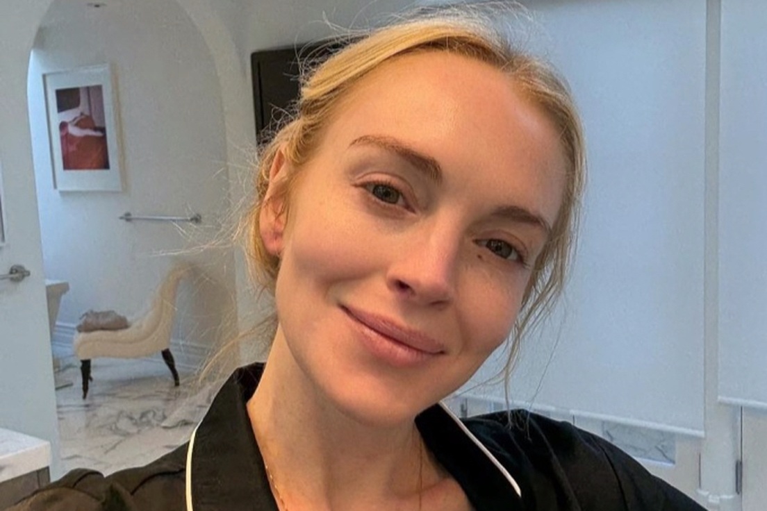 Gương mặt “mộc” gây xôn xao của Lindsay Lohan