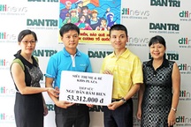 Siêu thị Mẹ và Bé Kids Plaza ủng hộ hơn 53 triệu đồng "Tiếp sức ngư dân bám biển"