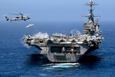 Cận cảnh dàn tàu sân bay “xương sống” của Hải quân Mỹ