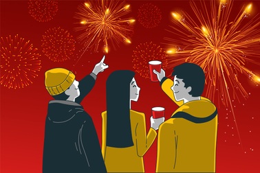 15 điểm bắn pháo hoa giao thừa Tết Ất Tỵ tại TPHCM