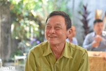 Người cựu binh già xúc động trong lễ khởi công xây nhà mới