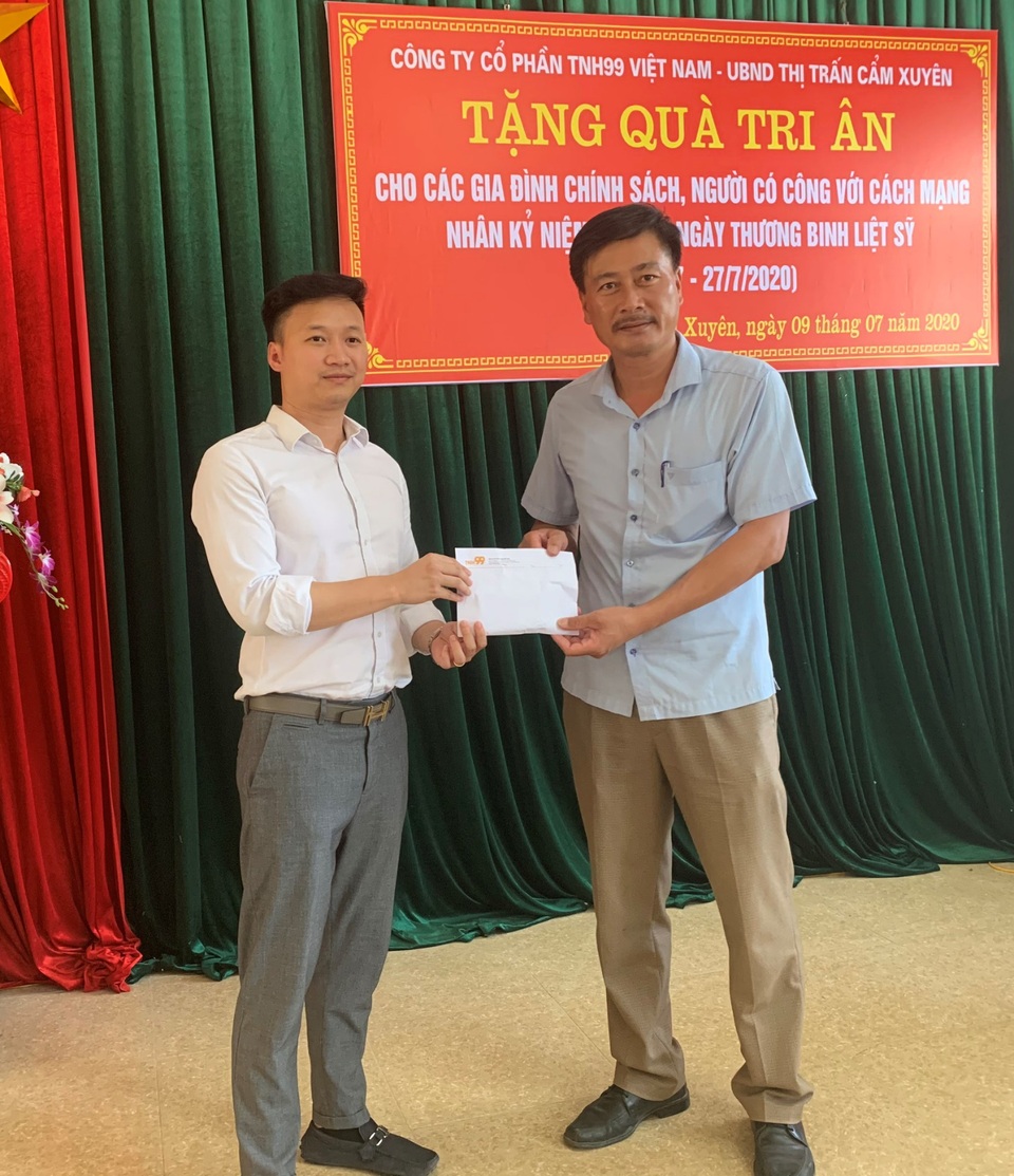 Công ty Cổ phần TNH99 Việt Nam tri ân các gia đình chính sách nhân ngày 27/7 - 3 Công ty Cổ phần TNH99 Việt Nam tri ân các gia đình chính sách nhân ngày 27/7 - 3