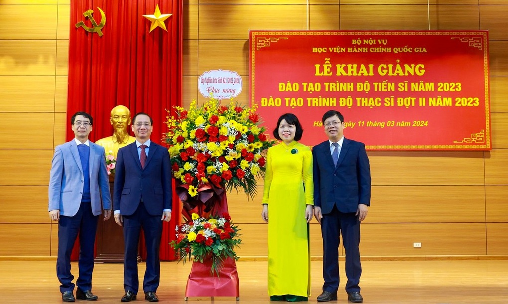 Học viện Hành chính Quốc gia khai giảng đào tạo tiến sĩ, thạc sĩ - 3 Học viện Hành chính Quốc gia khai giảng đào tạo tiến sĩ, thạc sĩ - 3
