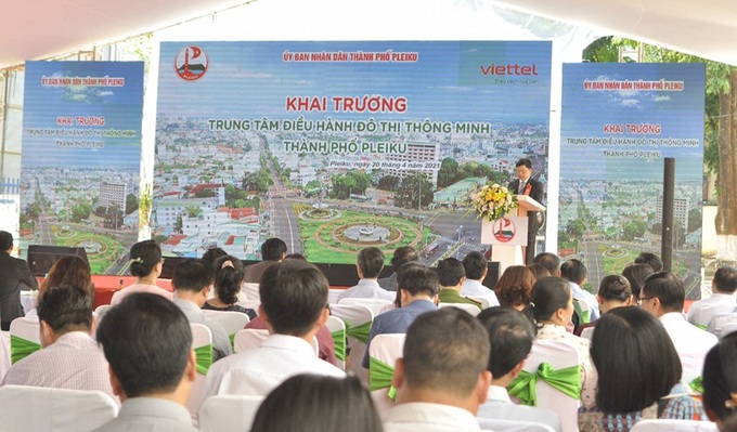 Khai trương đô thị thông minh tại TP. Pleiku tỉnh Gia Lai - Ảnh 1. Khai trương đô thị thông minh tại TP. Pleiku tỉnh Gia Lai - Ảnh 1.