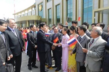 Hình ảnh Chủ tịch nước Trương Tấn Sang thăm LB Nga