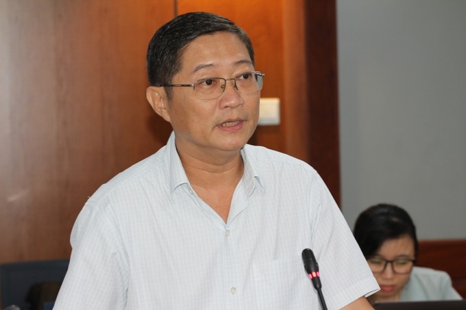 Ông Đỗ Ngọc Hải, Trưởng phòng Quản lý vận tải đường bộ Sở GTVT TP.HCM.