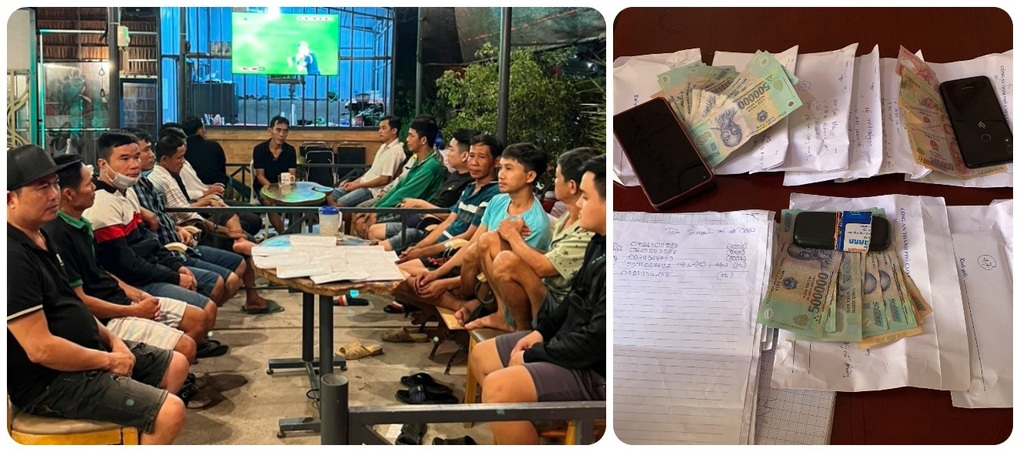 Bắt quả tang nhóm cá độ bóng đá mùa World Cup trong quán cà phê - 1 Bắt quả tang nhóm cá độ bóng đá mùa World Cup trong quán cà phê - 1