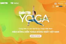 Chia sẻ tình yêu yoga qua cuộc thi "Tỏa sáng cùng yoga"