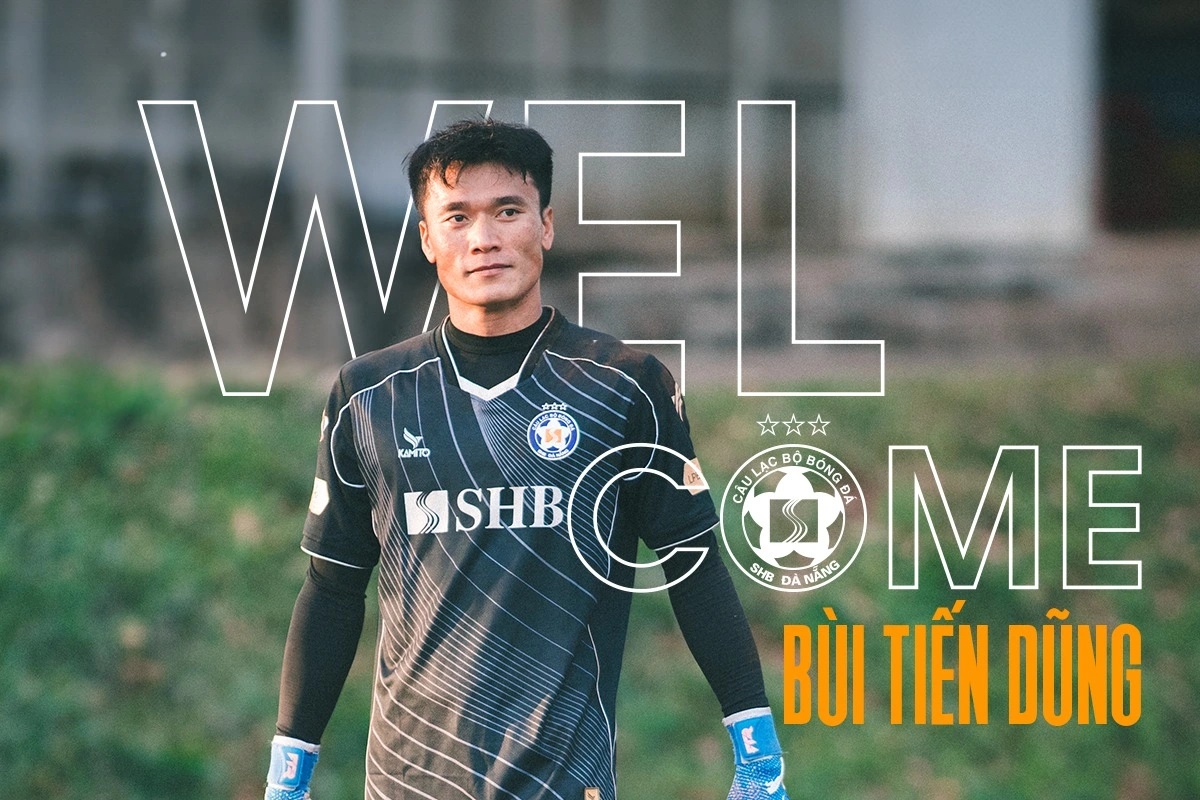 Kaleci Bui Tien Dung, Ho Chi Minh City Kulübü'nden ayrılıp SHB Da Nang Kulübü'ne transfer oldu - 1 Thủ môn Bùi Tiến Dũng rời CLB TPHCM, khoác áo CLB SHB Đà Nẵng - 1