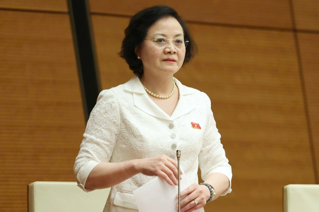 Pham Thi Thanh Tra miniszterelnök-helyettes tájékoztat a bérreform ütemezéséről - 1 Phó Thủ tướng Phạm Thị Thanh Trà thông tin về thời điểm cải cách tiền lương - 1