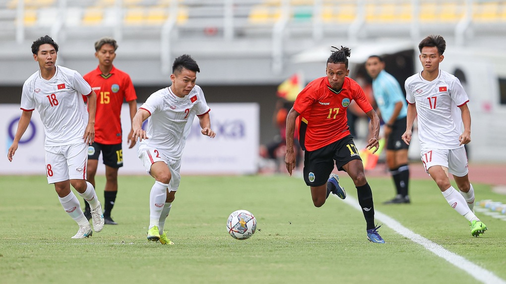 U20 Việt Nam thắng 4 sao trước U20 Timor Leste - 2 U20 Việt Nam thắng 4 sao trước U20 Timor Leste - 2