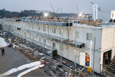 Bệnh viện dã chiến Vũ Hán đi vào hoạt động sau 10 ngày xây dựng