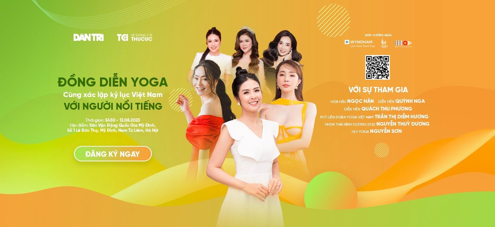 Trải nghiệm thú vị trong buổi phát kit 11/8 tại Ngày hội yoga Dân trí - 1