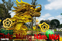 Chiêm ngắm linh vật rồng "ôm trọn đất trời" ở phố núi Đắk Lắk dài 16m