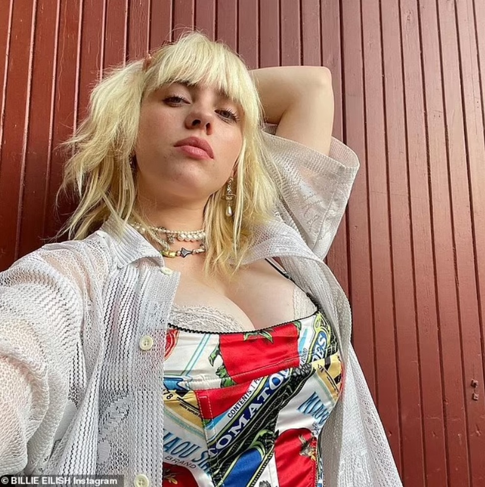 Nữ ca sĩ Billie Eilish mất 100.000 fan vì bức ảnh khoe vòng một - 1 Nữ ca sĩ Billie Eilish mất 100.000 fan vì bức ảnh khoe vòng một - 1