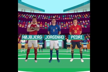 Đội hình tiêu biểu Euro 2020: Lukaku đá bay C.Ronaldo