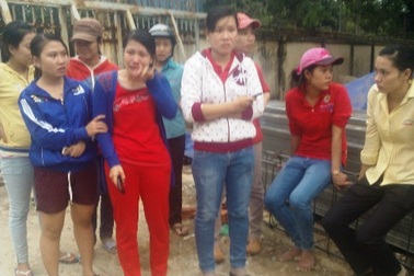 Nữ công nhân bị cán chết tại công ty