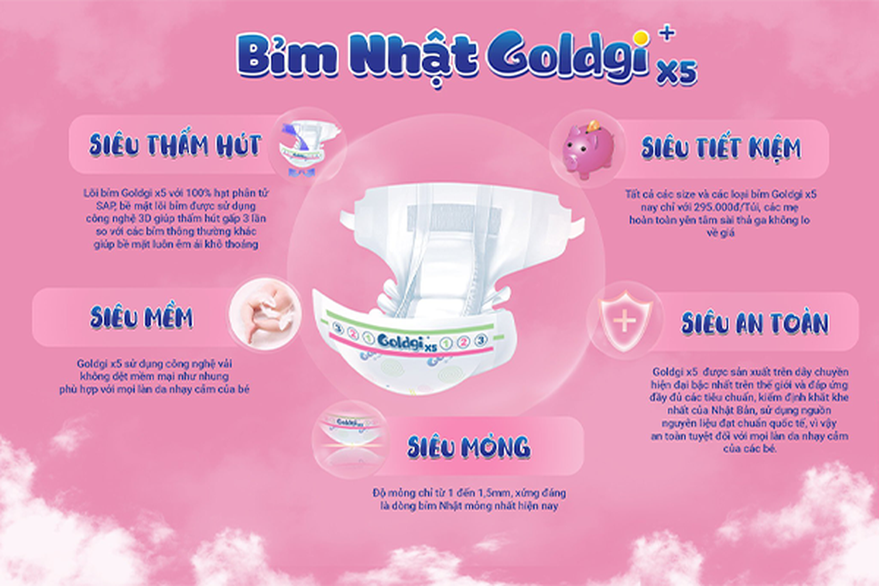 Đánh giá chân thực từ những thượng đế tin dùng bỉm Nhật Goldgi+ X5 - 3 Đánh giá chân thực từ những thượng đế tin dùng bỉm Nhật Goldgi+ X5 - 3