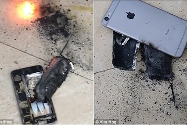 iPhone phát nổ "như bom" tại hiệu làm tóc giữa Hà Nội