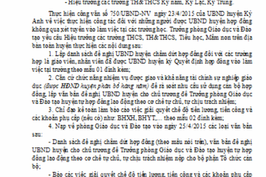 Nhiều giáo viên có nguy cơ mất việc làm