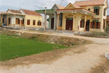 Một công trình tái định cư bị “rút ruột” đến… 60%