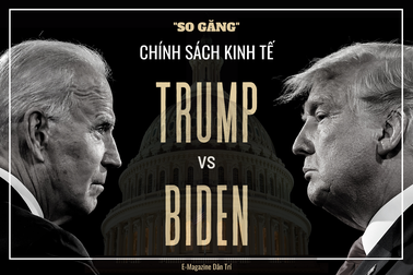 "So găng" chính sách kinh tế của ông Trump và ông Biden