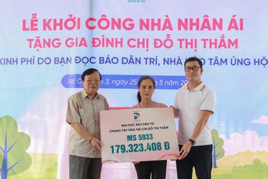 Khởi công nhà Nhân ái tặng gia đình bị hỏa hoạn ở Lâm Đồng